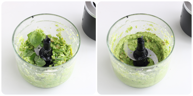 pesto de guisantes