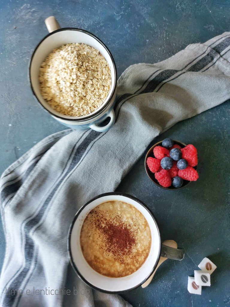 Porridge al café de cebada