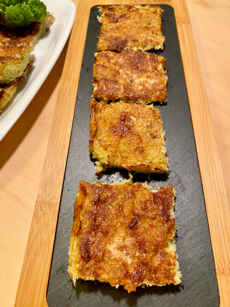 Focaccia con gambo de brócoli