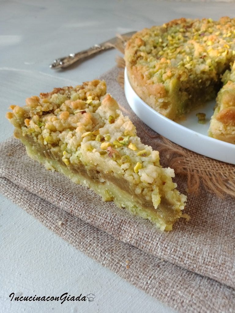 Sbriciolada de pistacho