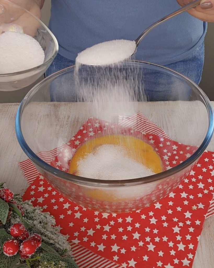 batir las yemas con las claras