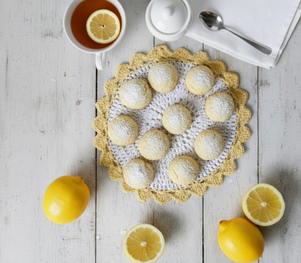 Galletas de limón para mojar
