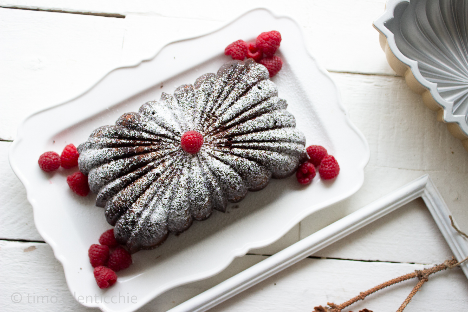 Tarta estrella de Navidad