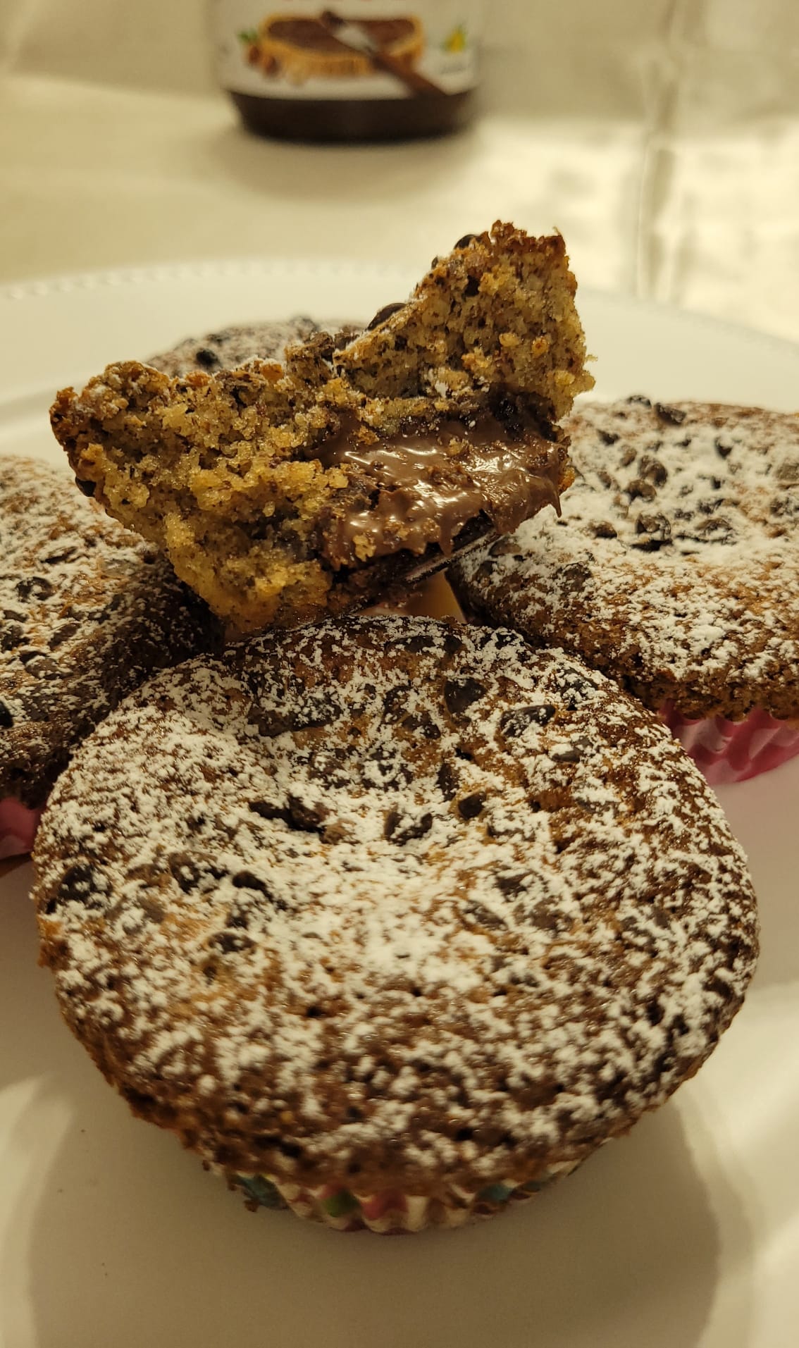 Pastelitos de Avellana y Nutella en Freidora de Aire