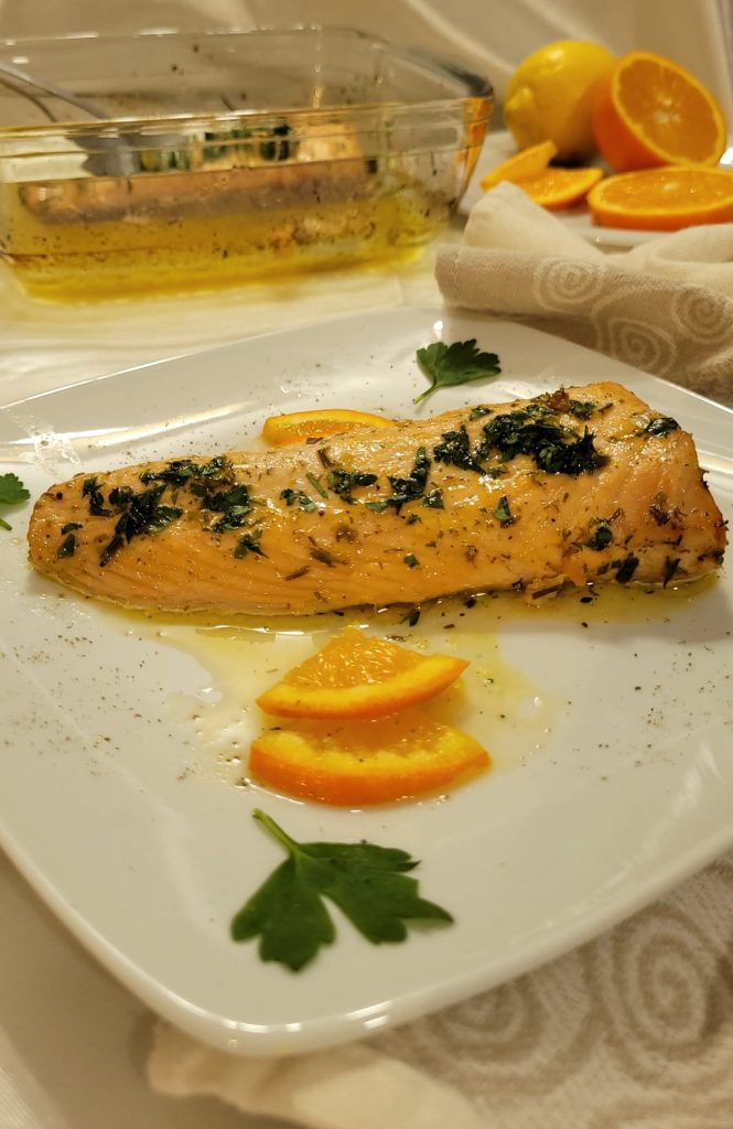 Salmón a los Cítricos en Freidora de Aire