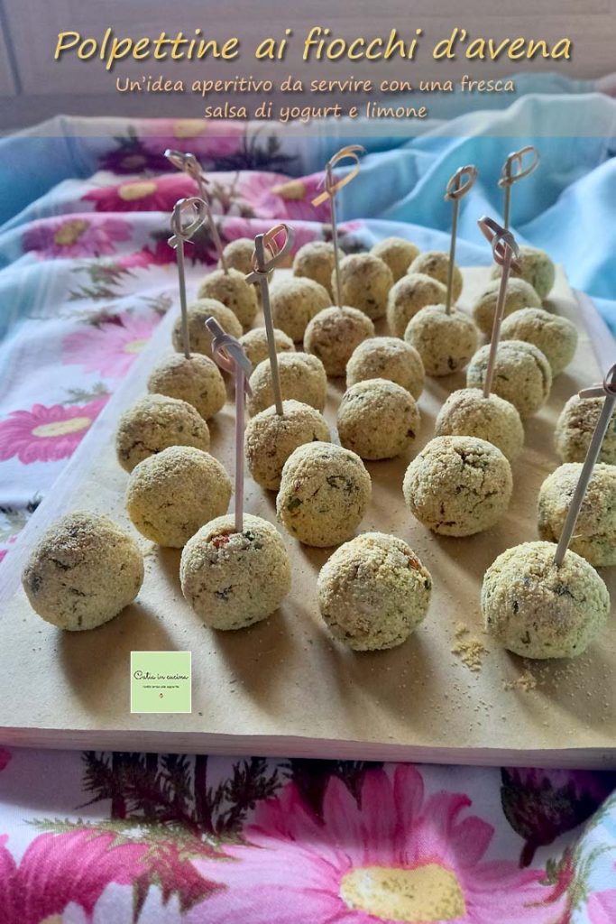 albóndigas de copos de avena