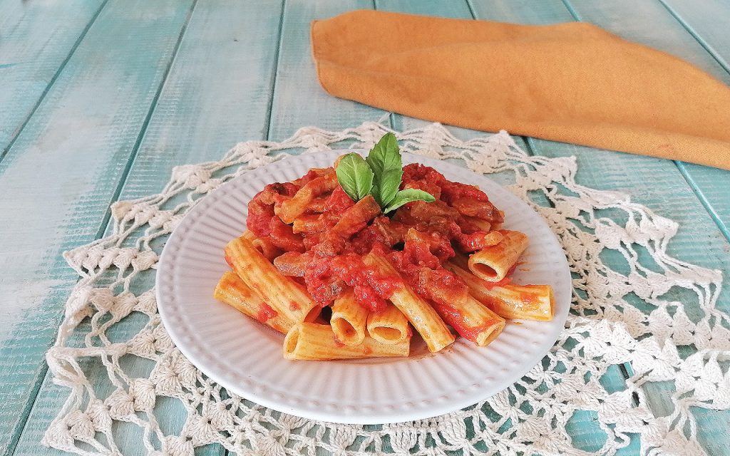rigatoni a la amatriciana
