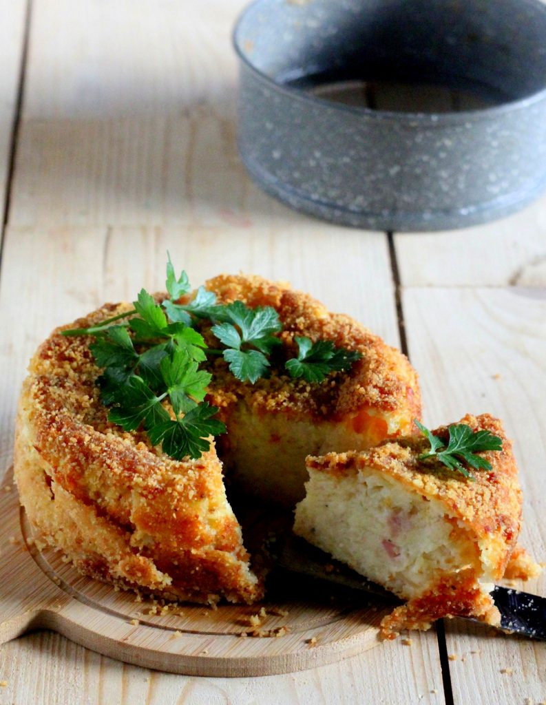 Pastel de patatas fundente