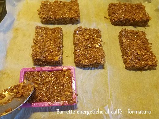 formación de las barritas