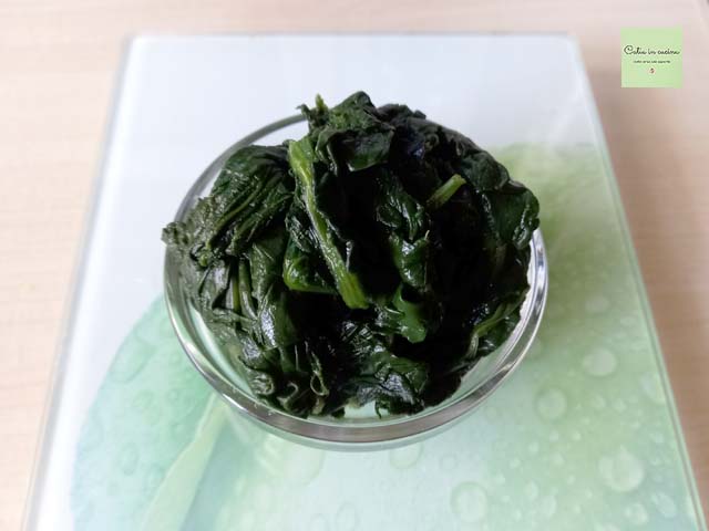espinacas cocidas