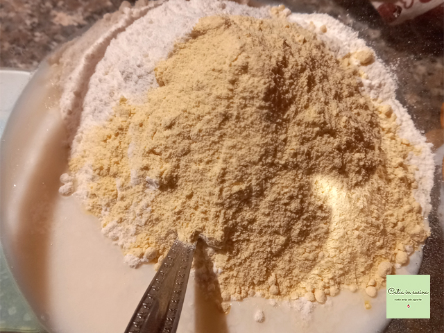 licoli, agua y harinas mixtas