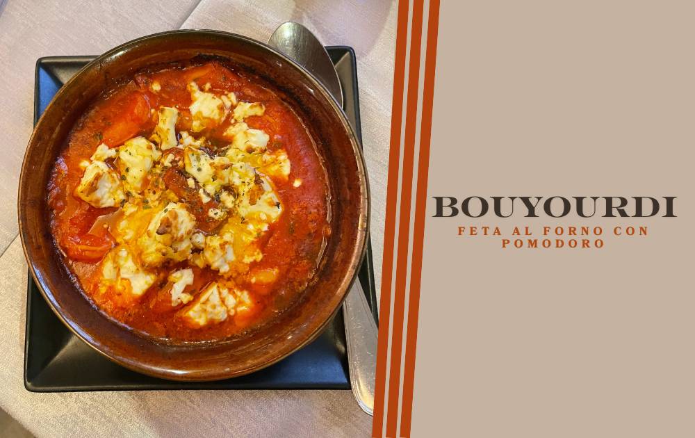 Bouyourdi feta al horno con tomate