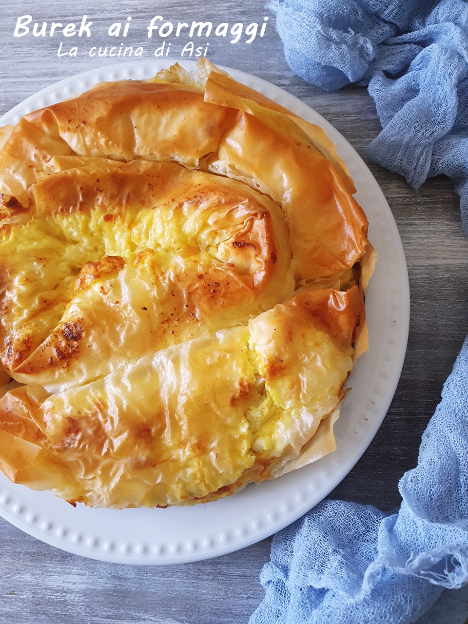 Burek con quesos