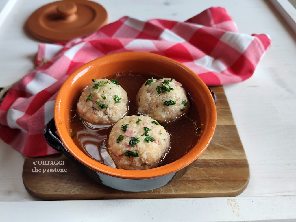 Canederli a la trentina, receta de la abuela