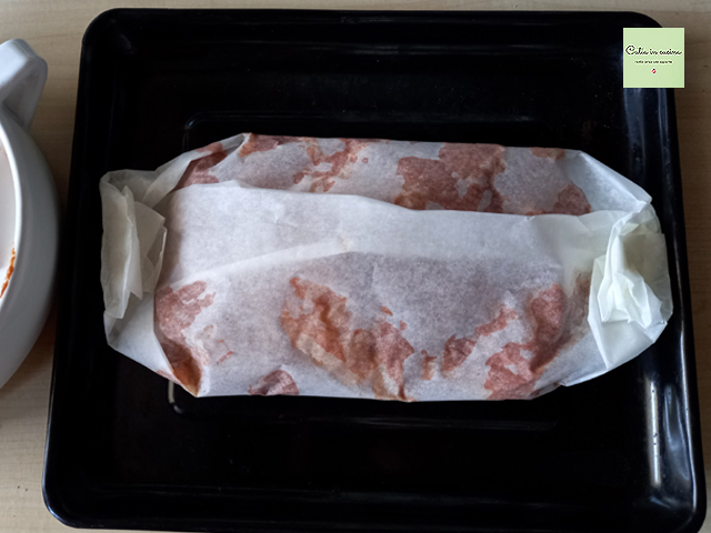 cerrar los filetes de pollo en el paquete