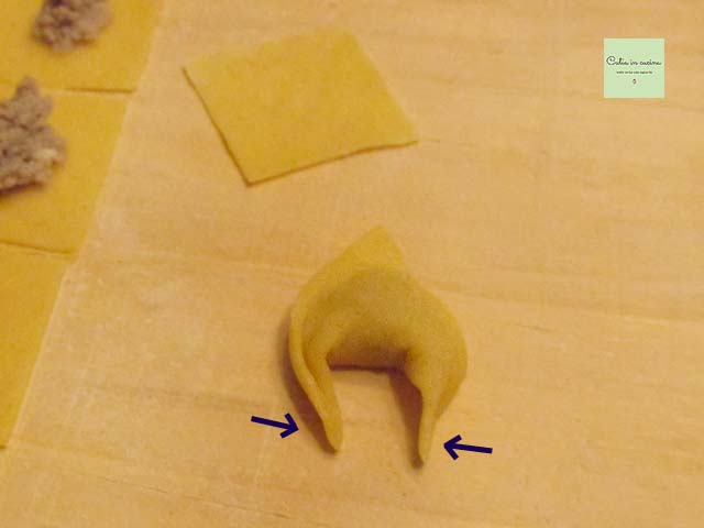 chiusura del cappelletto