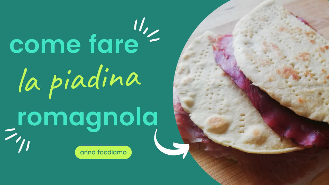Piadina romagnola hecha en casa