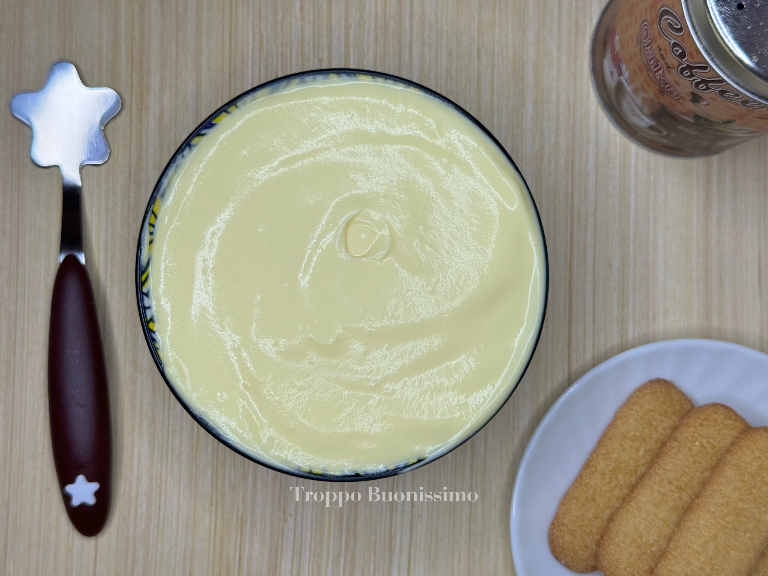 Crema de mascarpone con huevos pasteurizados (pâte à bombe)