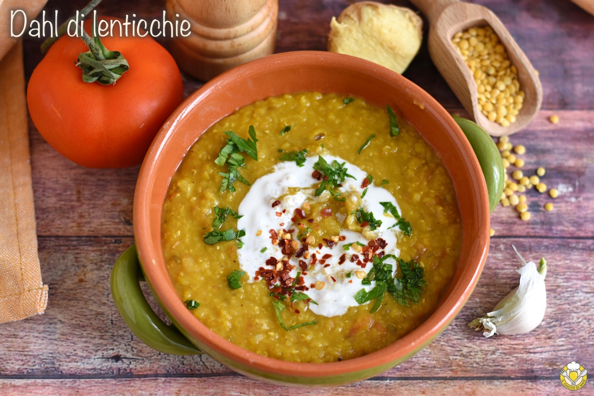 Dahl de lentejas indio