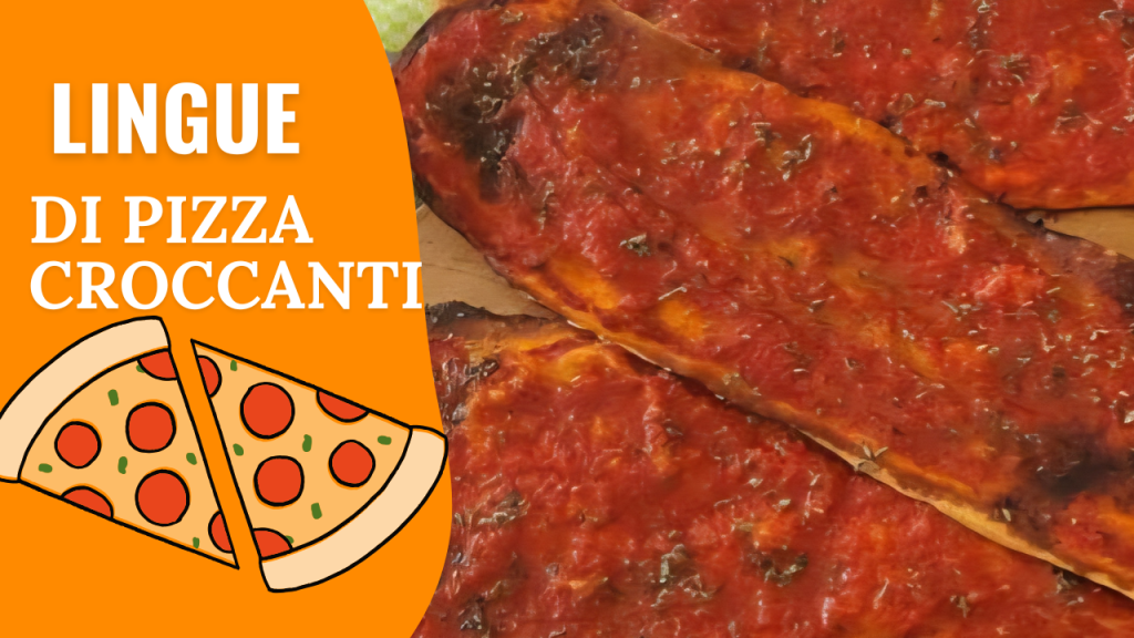 Lenguas de pizza crujientes