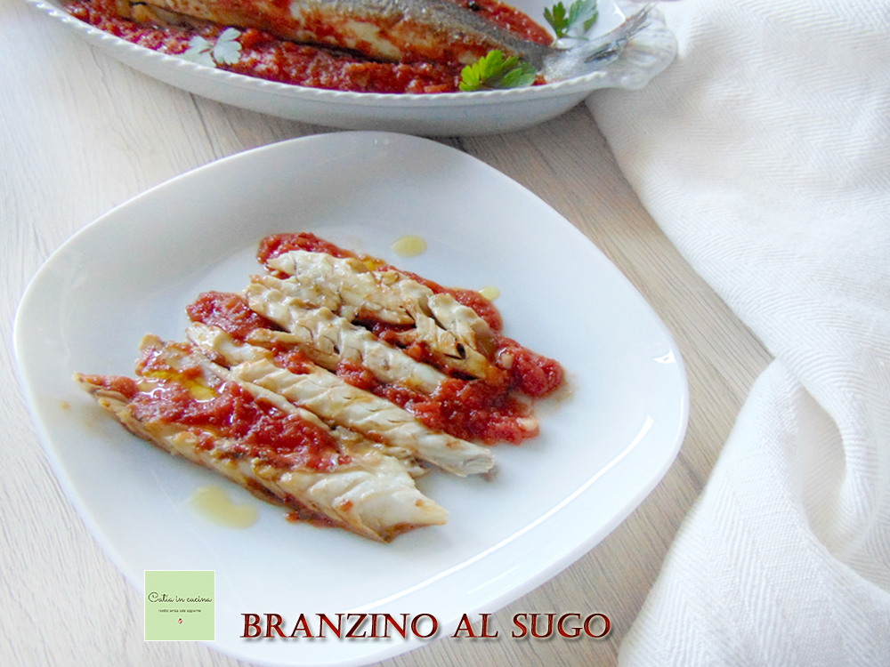 filetes de lubina en salsa