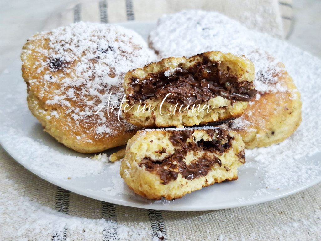 FOCACCINAS con NUTELLA al aceite