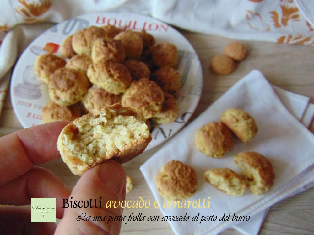 Galletas de aguacate y amaretti (y otras propuestas)