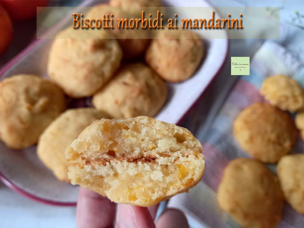 galletas blandas de mandarinas