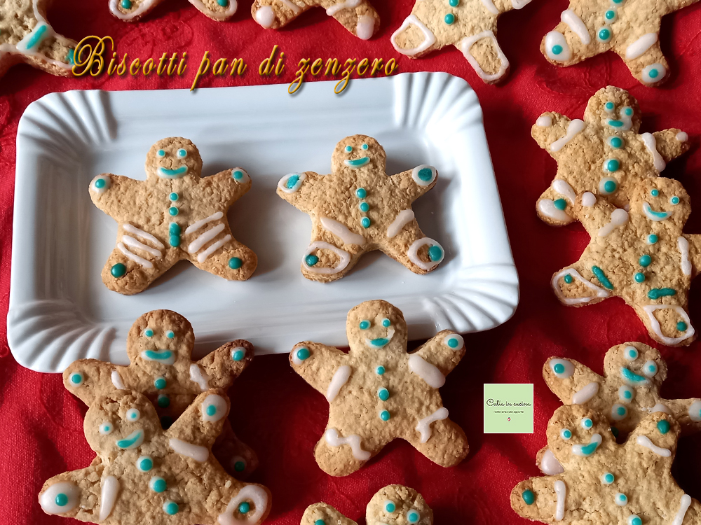 Galletas de jengibre (Gingerbread cookies)