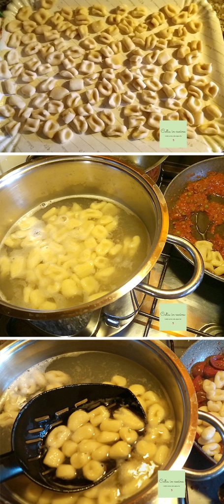 cocción gnocchi de harina