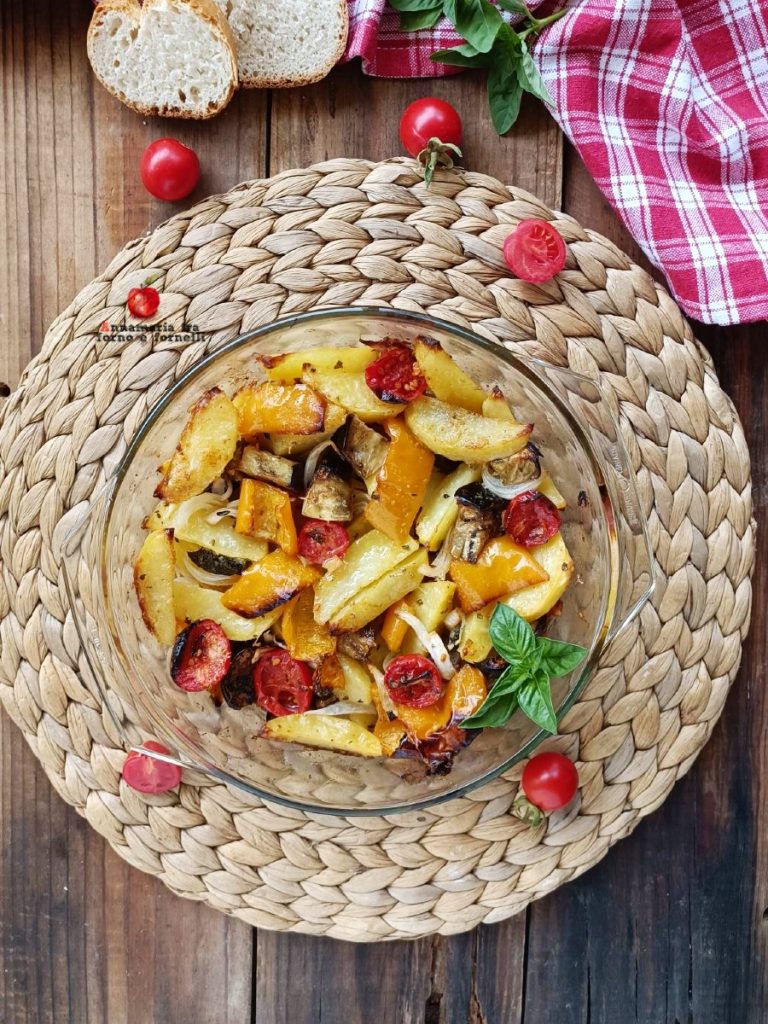 guarnición sabrosa vegetariana