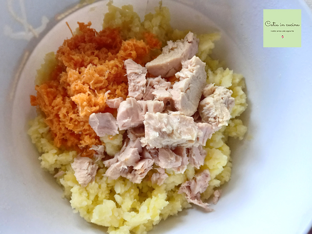 hamburguesa de patatas y atún ingredientes principales