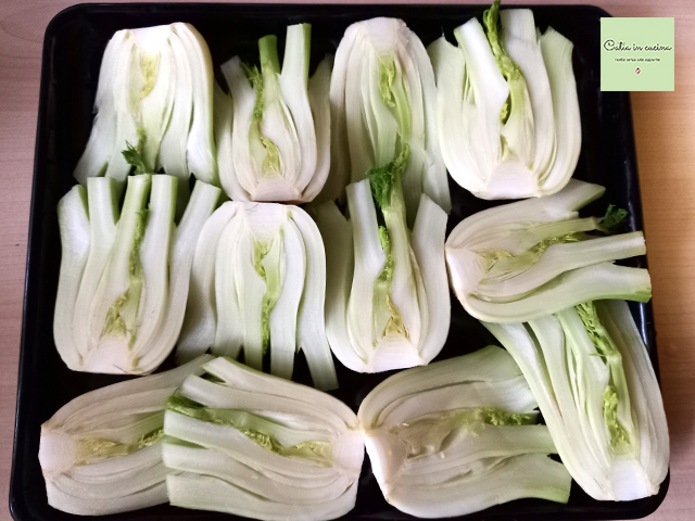 hinojito cortado por la mitad