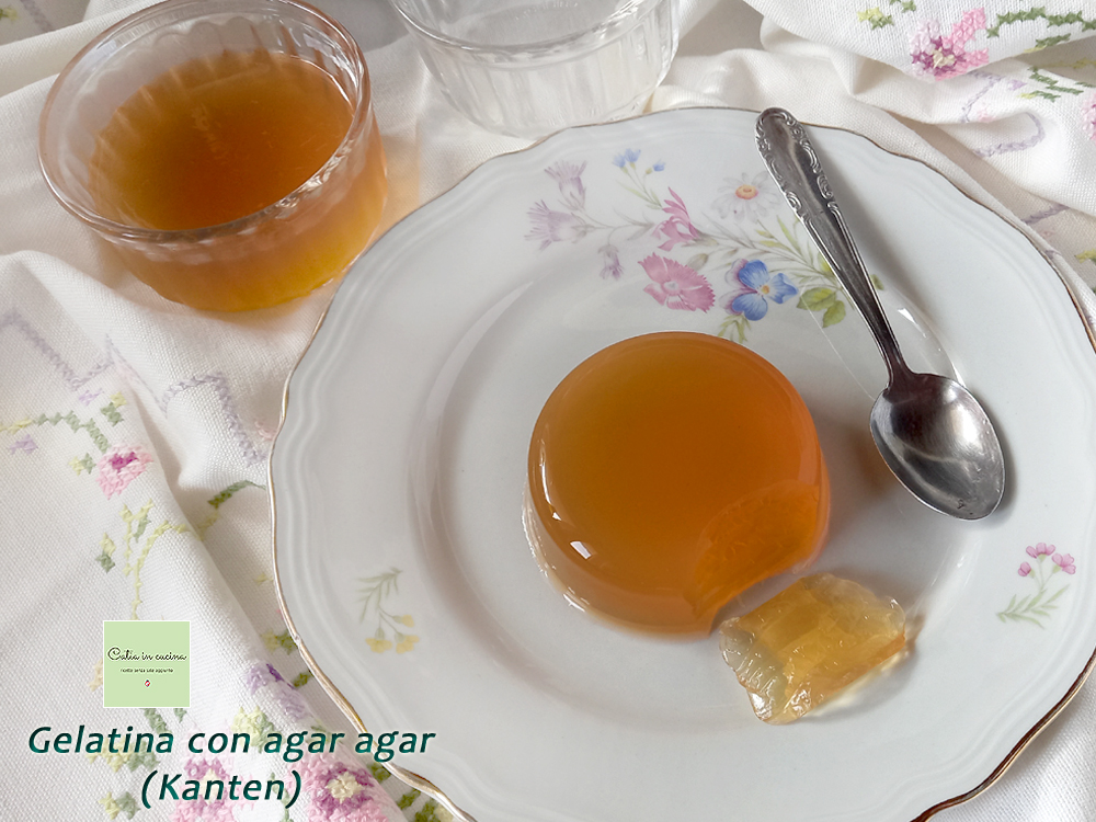Kanten (Gelatina con agar agar)