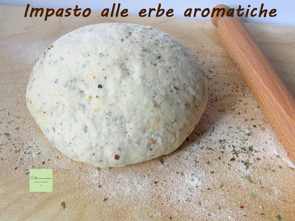 Masa de hierbas aromáticas
