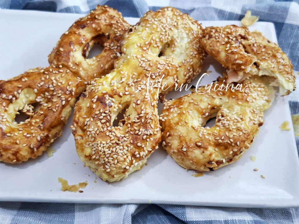 MÁSCARAS de HOJALDRE SALADAS rellenas