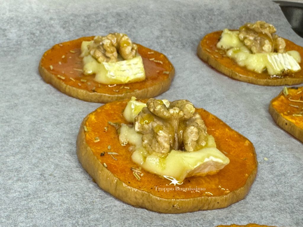 medallones de calabaza al horno