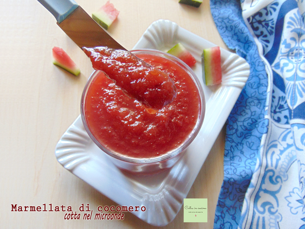 Mermelada de sandía (solo pulpa)