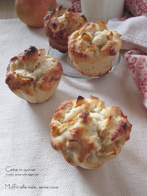 muffins de manzana