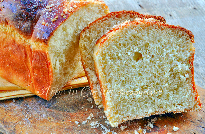 Pan brioche a la naranja con masa madre o levadura de cerveza