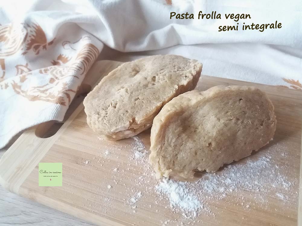 Pasta brisa vegana semi-integral