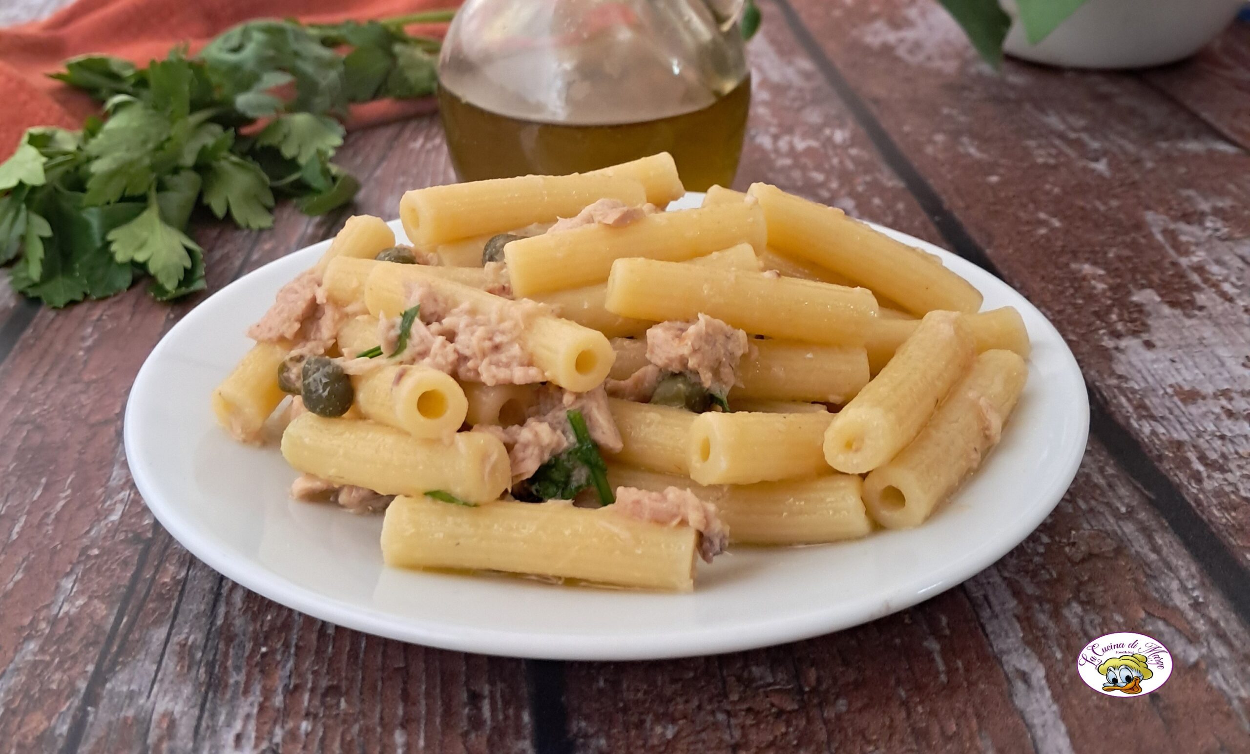 Pasta con atún al natural