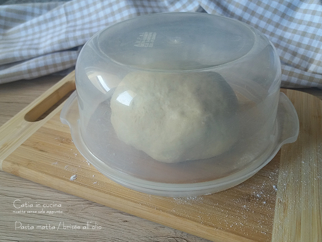 pasta loca - brisé al aceite (reposo)