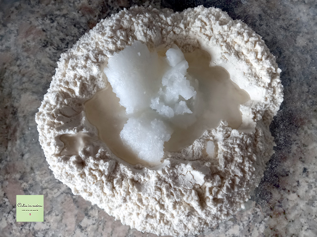 ingredientes pasta loca con aceite de coco