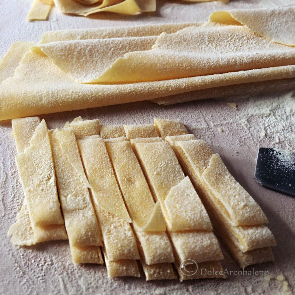 pasta al huevo hecha en casa
