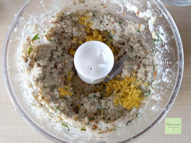 pesto de limones añadir cáscara