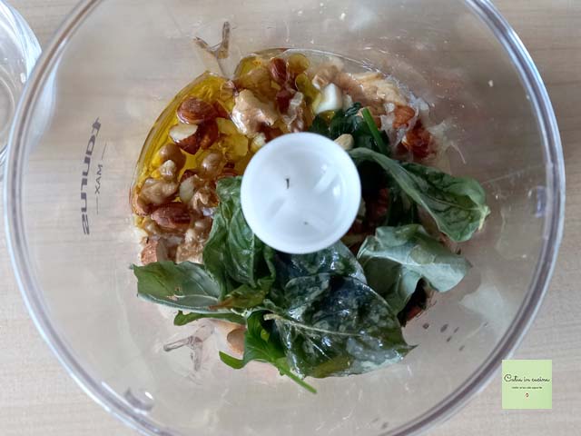 ingredientes pesto de limones