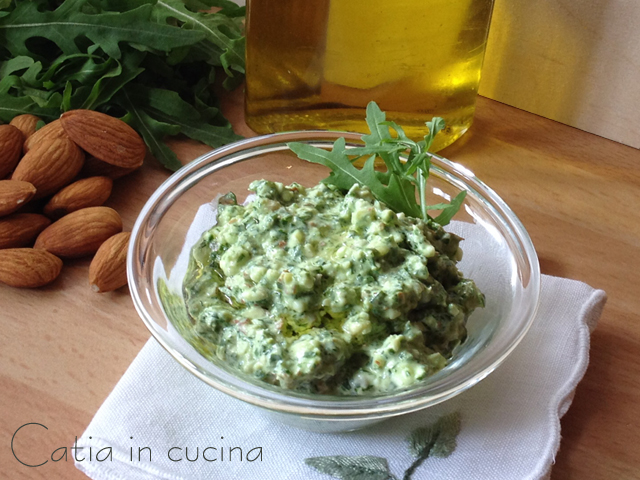 pesto de rúcula