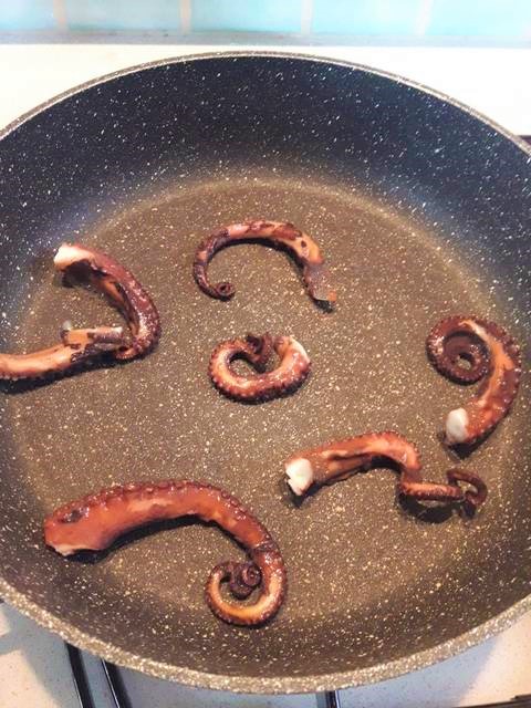 Risotto con pulpo y su agua