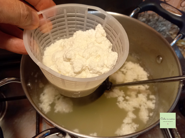 ricotta para polenta de castañas